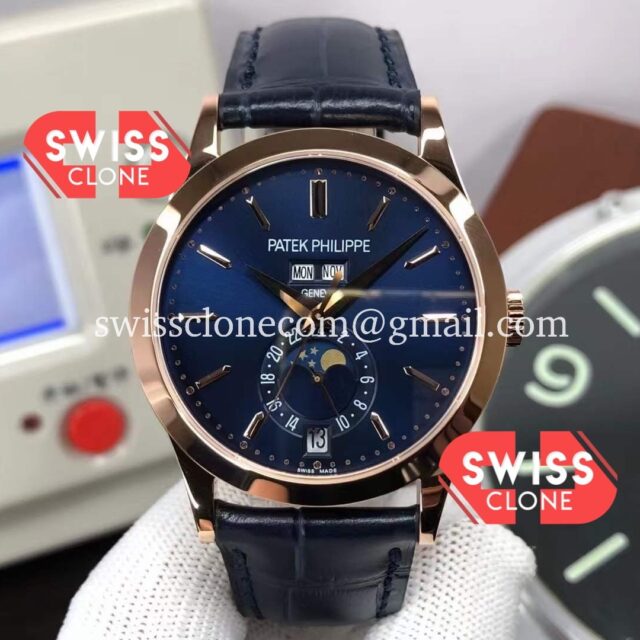 Patek Philippe Annual Calendar 5396R-012 Complications Blue Dial Swiss Super Clone Watch