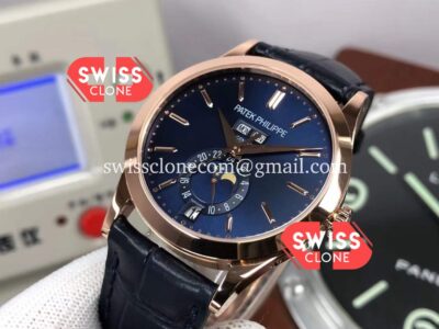 Patek Philippe Annual Calendar 5396R-012 Complications Blue Dial Swiss Super Clone Watch