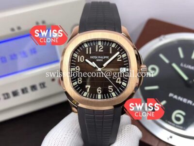 Patek Philippe Aquanaut 5167-001 Swiss Replica 904L Rose Gold - 1:1 Mirror Edition Super Clone Watch