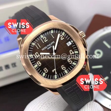 Patek Philippe Aquanaut 5167-001 Swiss Replica 904L Rose Gold - 1:1 Mirror Edition Super Clone Watch