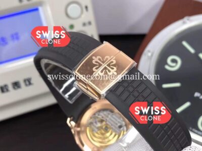 Patek Philippe Aquanaut 5167-001 Swiss Replica 904L Rose Gold - 1:1 Mirror Edition Super Clone Watch