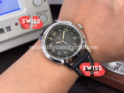 Patek Philippe Calatrava 5226G-001Hybrid Leather/Canvas Strap 904L Steel 1:1 Mirror Super Clone Watch