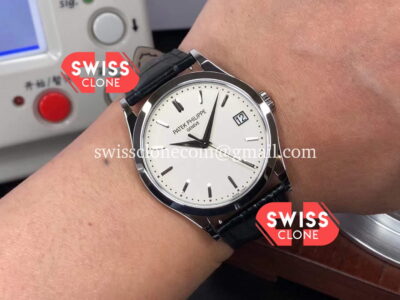 Patek Philippe Calatrava Swiss Replica 5227G-001 White Dial 1:1 Mirror Super Clone Watch