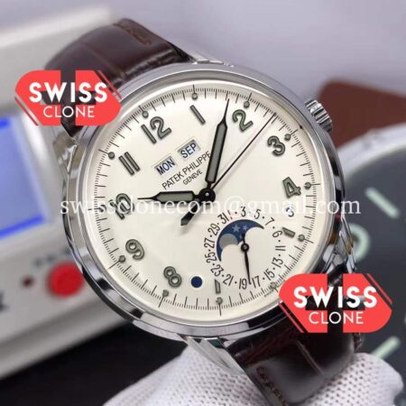 Patek Philippe Grand Complications 5320G-001 Milky White Dial Swiss 1:1 Mirror Super Clone Watch