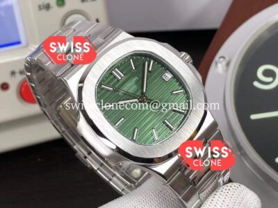 Patek Philippe Nautilus 5711/1A-014 Green Dial 904L Steel Swiss 1:1 Mirror Super Clone Watch