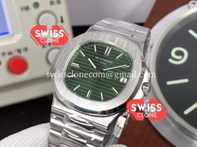 Patek Philippe Nautilus 5711/1A-014 Green Dial 904L Steel Swiss 1:1 Mirror Super Clone Watch