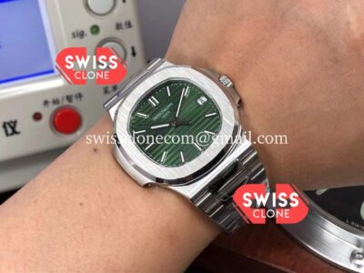 Patek Philippe Nautilus 5711/1A-014 Green Dial 904L Steel Swiss 1:1 Mirror Super Clone Watch