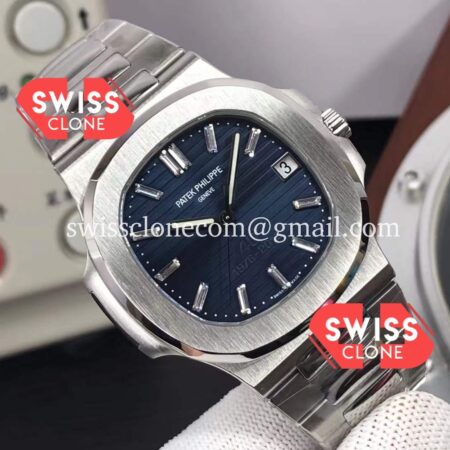Patek Philippe Nautilus 5711 Blue Dial 50th Anniverasy High Resolution View