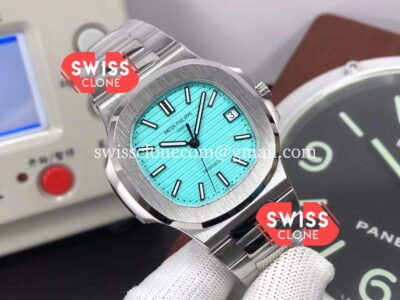 Patek Philippe Nautilus 5711 Tiffany Blue Edition 904L Steel 1:1 Mirror Super Clone Watch