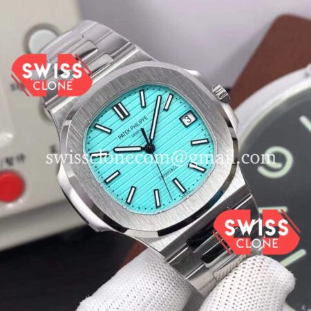 Patek Philippe Nautilus 5711 Tiffany Blue Edition 904L Steel 1:1 Mirror Super Clone Watch