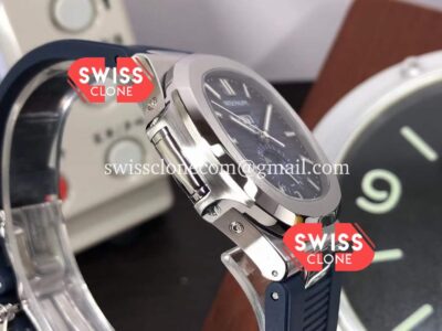 Patek Philippe Nautilus 5726A Blue Dial Rubber Strap 1:1 Mirror Swiss Super Clone Watch