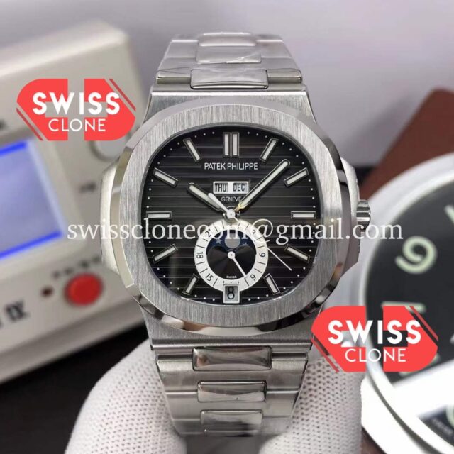Patek Philippe Nautilus 5726A in Grey Dial 1:1 Replica Version 2022 Updated Version Super Clone Watch