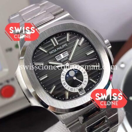 Patek Philippe Nautilus 5726A in Grey Dial 1:1 Replica Version 2022 Updated Version Super Clone Watch