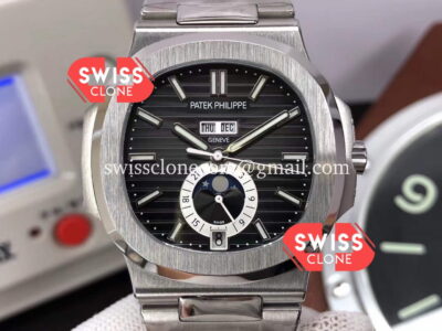Patek Philippe Nautilus 5726A in Grey Dial 1:1 Replica Version 2022 Updated Version Super Clone Watch