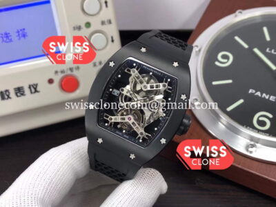 Richard Mille RM 027 Rafael Nadal Titanium Casing with Genuine Swiss Tourbillon Movement Super Clone Watch