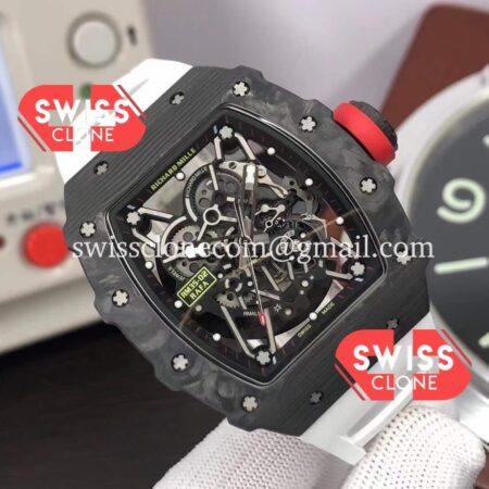 Richard Mille RM 35 02 Rafael Nadal Carbon Fiber High Resolution View