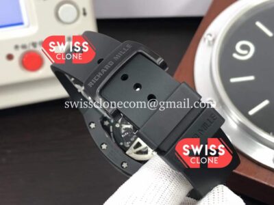 Richard Mille RM011 Felipe Massa 1:1 Mirror Black Ceramic Case Yellow Function Super Clone Watch