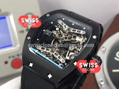 Richard Mille RM027 Rafael Nadal Titanium Casing with Genuine Swiss Tourbillon Movement Super Clone Watch