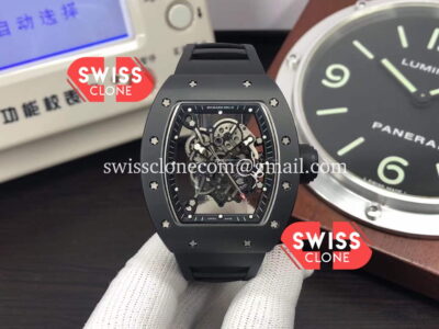 Richard Mille RM055 Ceramic Casing Black 1:1 Mirror Super Clone Watch