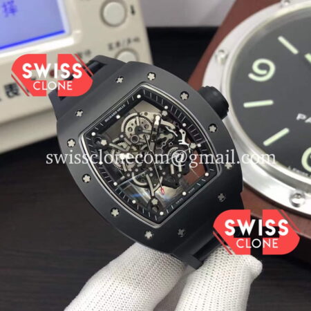 Richard Mille RM055 Ceramic Black High Resolution View