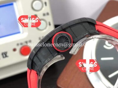 Richard Mille RM35-02 Rafael Nadal Carbon Fiber Casing with Genuine Tourbillon Super Clone Watch