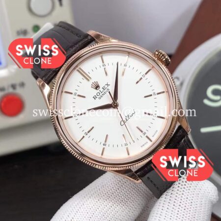 Rolex Cellini Time Ref 50509 Rose Gold High Resolution View