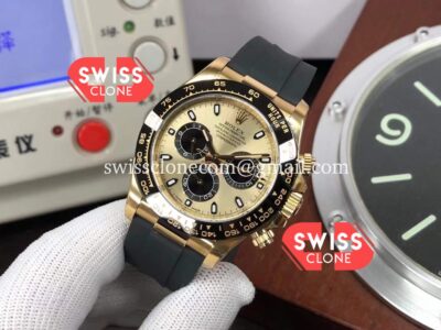 Rolex Cosmograph Daytona 116518LN Yellow Gold Cal.4130 Movement Super Clone Watch