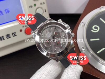 Rolex Cosmograph Daytona 116519 Grey Dial Cal.4130 Movement 904L Steel Super Clone Watch