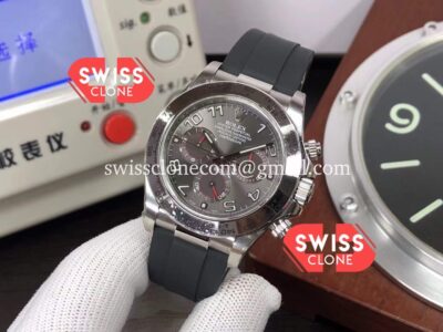 Rolex Cosmograph Daytona 116519 Grey Dial Cal.4130 Movement 904L Steel Super Clone Watch
