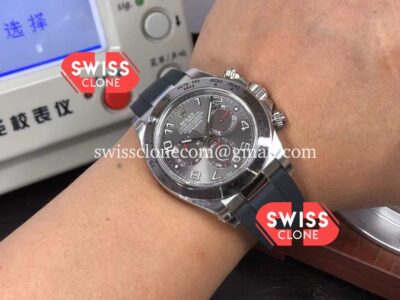 Rolex Cosmograph Daytona 116519 Grey Dial Cal.4130 Movement 904L Steel Super Clone Watch