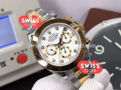 Rolex Cosmograph Daytona 116523-0057 Two Tone Original Cal.4130 Movement Super Clone Watch