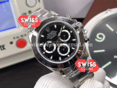 Rolex Cosmograph Daytona Black M116520-78590 Original Cal.4130 Movement 904L Steel Super Clone Watch
