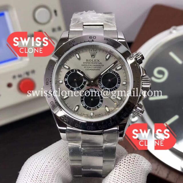 Rolex Cosmograph Daytona Grey Dial M116509 Original Cal.4130 Movement 904L Steel Super Clone Watch