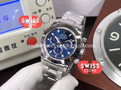 Rolex Cosmograph Daytona M116509 Blue Dial 904L Steel Original Cal.4130 Movement Super Clone Watch