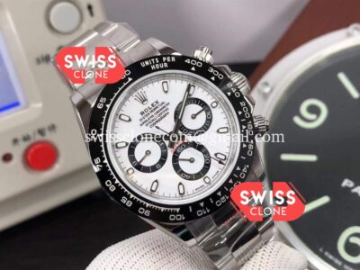 Rolex Cosmograph Daytona White Dial M116500LN 904L Steel Original Cal.4130 Movement 1:1 Super Clone Watch