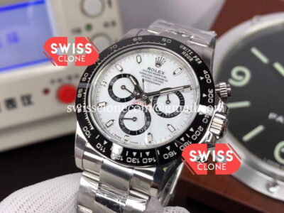 Rolex Cosmograph Daytona White Dial M116500LN 904L Steel Original Cal.7750 Movement 1:1 Super Clone Watch