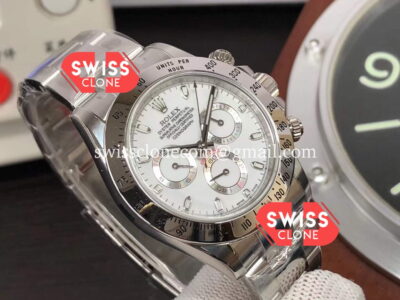 Rolex Cosmograph Daytona White M116520-78590 Original Cal.7750 Movement 904L Steel Super Clone Watch