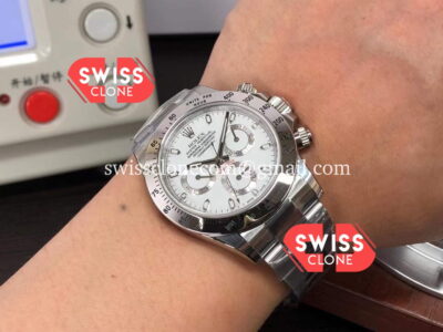 Rolex Cosmograph Daytona White M116520-78590 Original Cal.7750 Movement 904L Steel Super Clone Watch