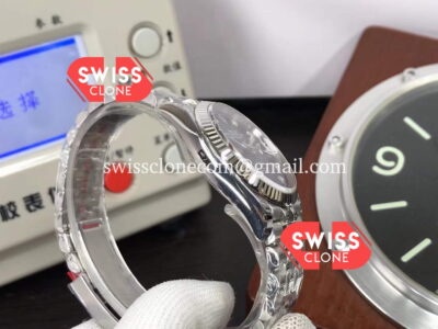Rolex Datejust 126234 36MM Black Dial Swiss Replica in 904L Steel 1:1 Super Clone Watch