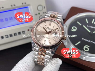 Rolex Datejust 126331 41mm Two Tone Rose Gold 3235 High Resolution View