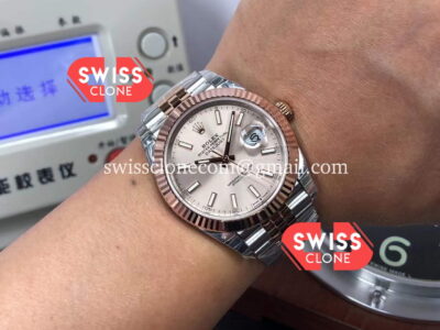 Rolex Datejust 126331 41mm Two Tone Rose Gold 3235 High Resolution View