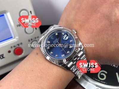 Rolex Datejust 126334 41MM Blue Dial 904L Steel Swiss 1:1 Mirror Super Clone Watch