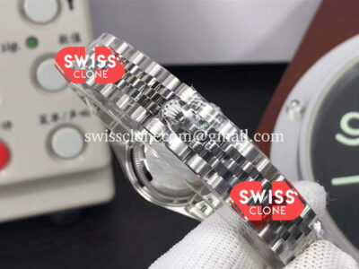 Rolex Datejust 28MM Swiss Replica in 904L Steel in Pearl Dial 1:1 Super Clone Watch