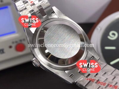 Rolex Datejust 36mm Blue Dial Swiss 904L 1:1 Mirror Super Clone Watch