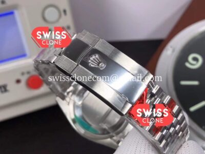 Rolex Datejust 36mm Blue Dial Swiss 904L 1:1 Mirror Super Clone Watch