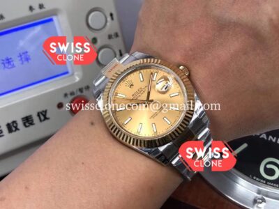 Rolex Datejust 41mm 126333 Two Tone Gold Dial 3235 1:1 Super Clone Watch