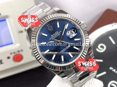 Rolex Datejust 41MM Oyster Blue Dial 904L Steel Cal.3235 High Resolution View