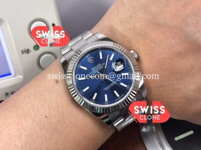 Rolex Datejust 41MM Oyster Blue Dial 904L Steel Cal.3235 High Resolution View