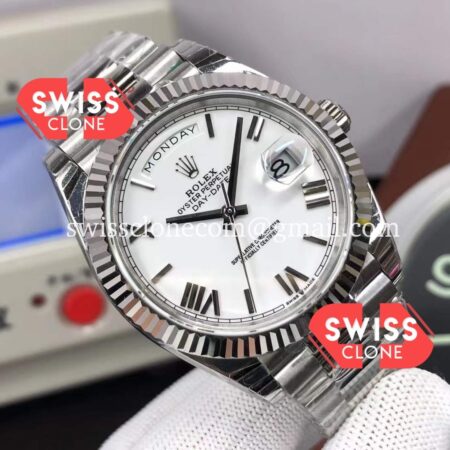 Rolex Day Date 228239 904L Steel 40MM High Resolution View