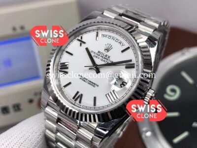 Rolex Day Date 228239 904L Steel 40MM - Swiss Dial 1:1 Mirror Super Clone Watch